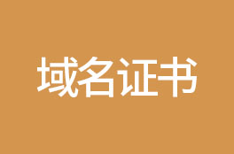 域名证书