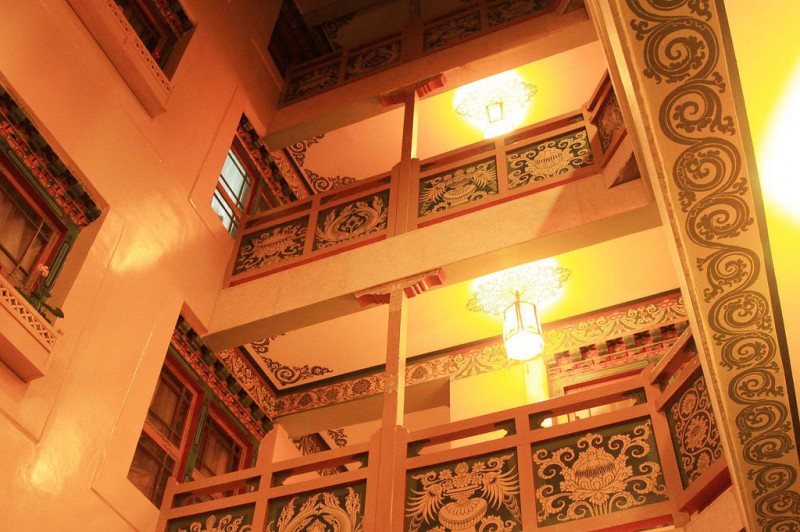 藏族傳統建筑室內裝飾