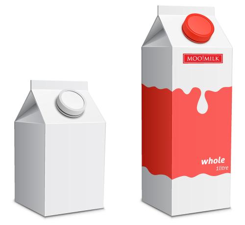 为什么牛奶装在方盒子里卖，可乐却装在圆瓶子里卖？