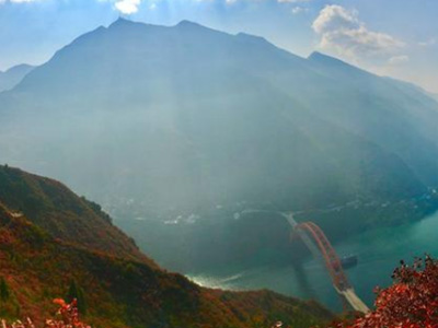 巫山**红叶节成都推介 共建巴蜀文化旅游走廊