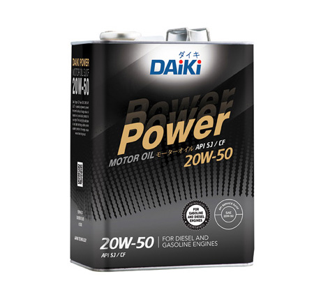 DAIKI 戴奇润滑油SL/CF 20W-50