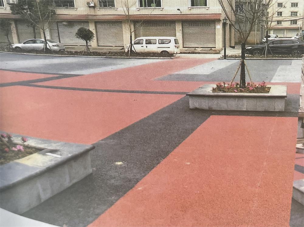 彩色透水地坪工程案例