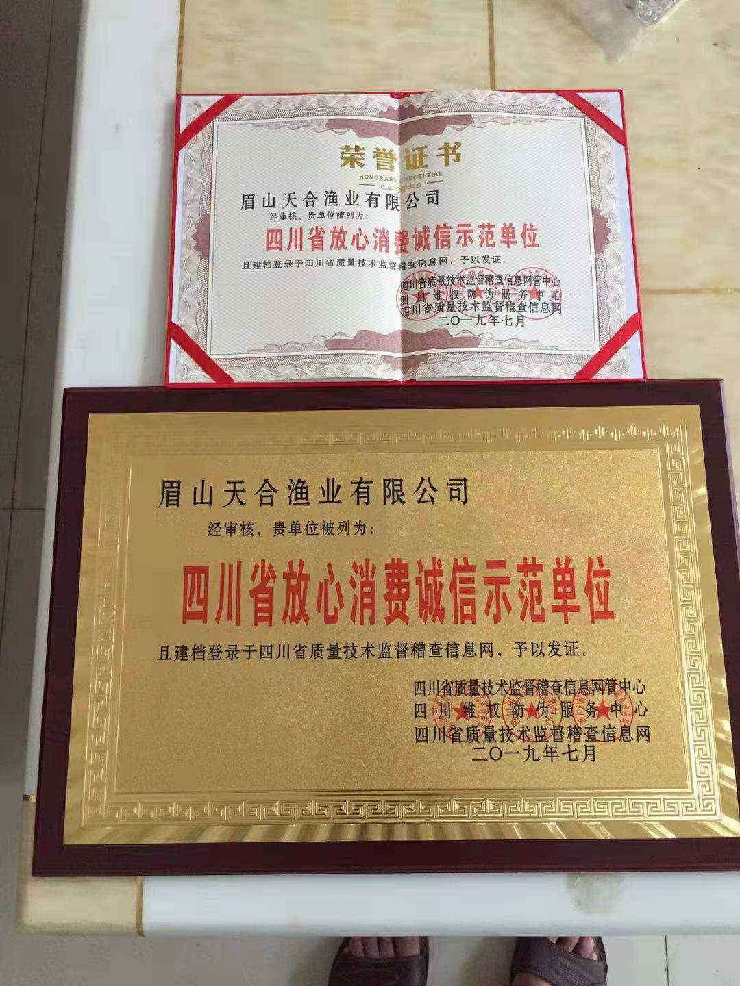 荣誉证书