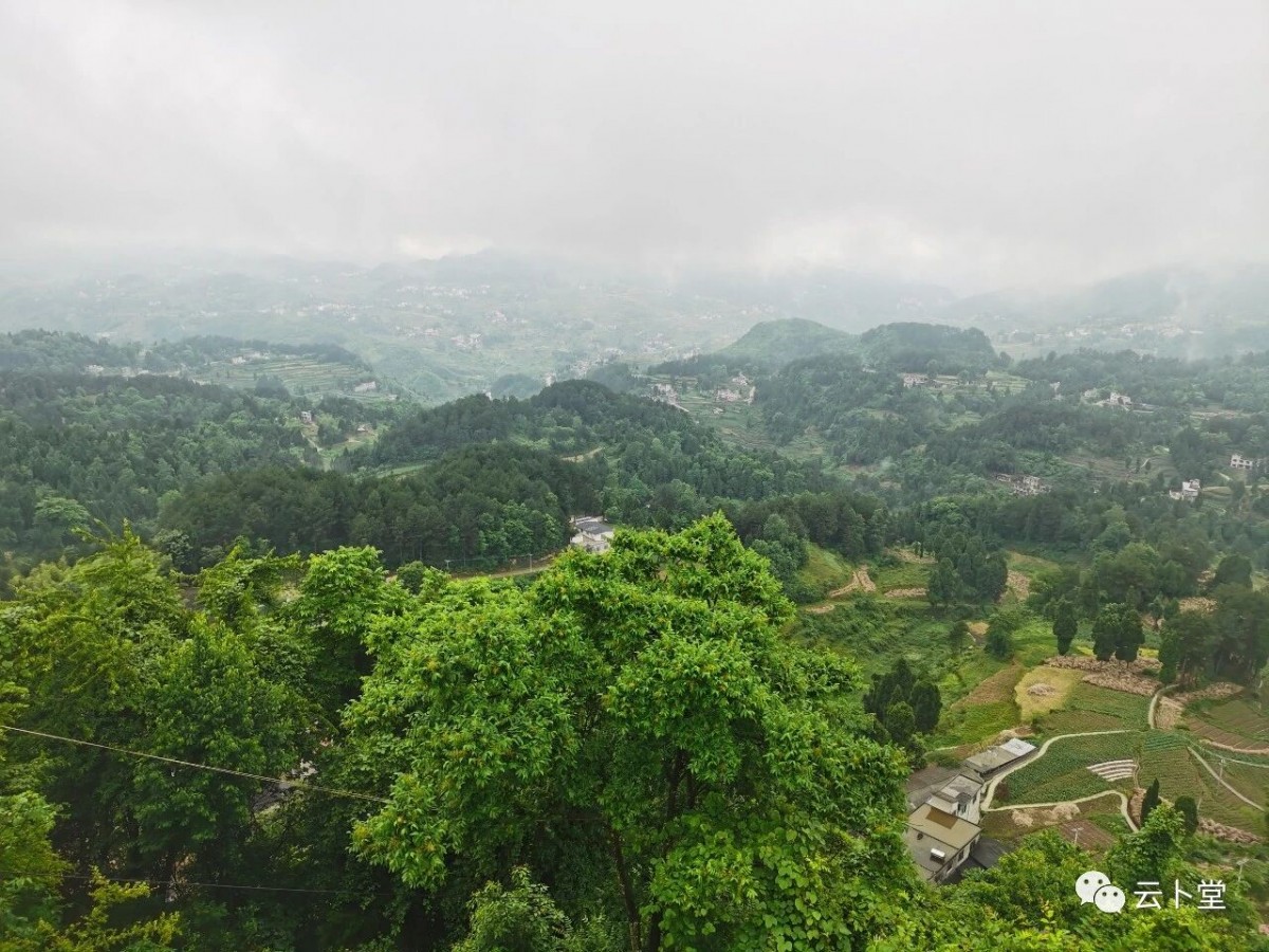 四川古蔺大尖山的绝美自然风光